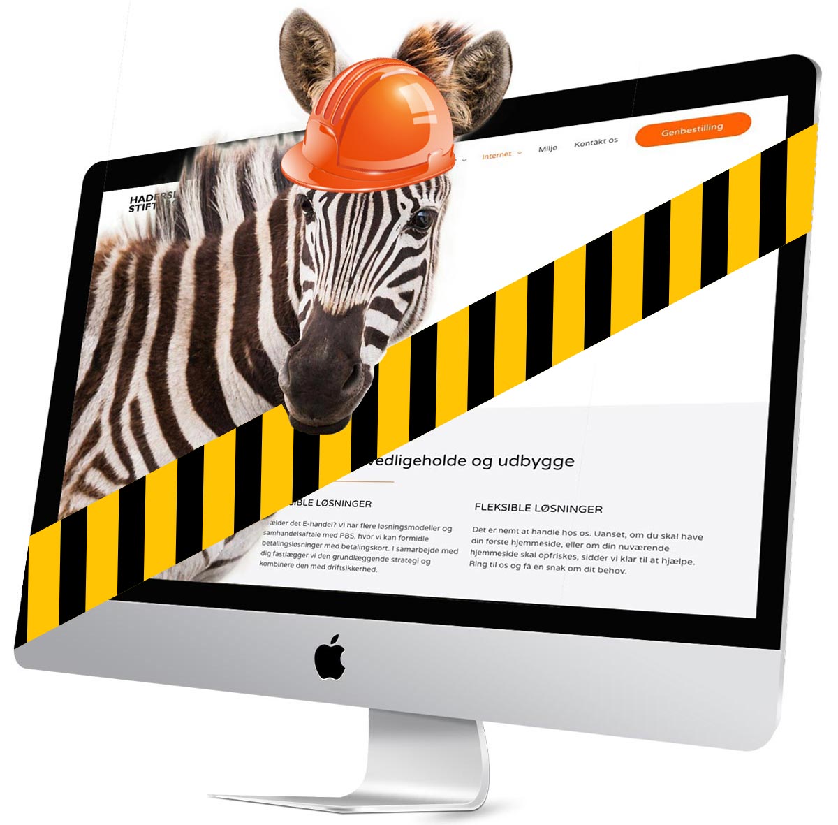 Zebra service af hjemmeside